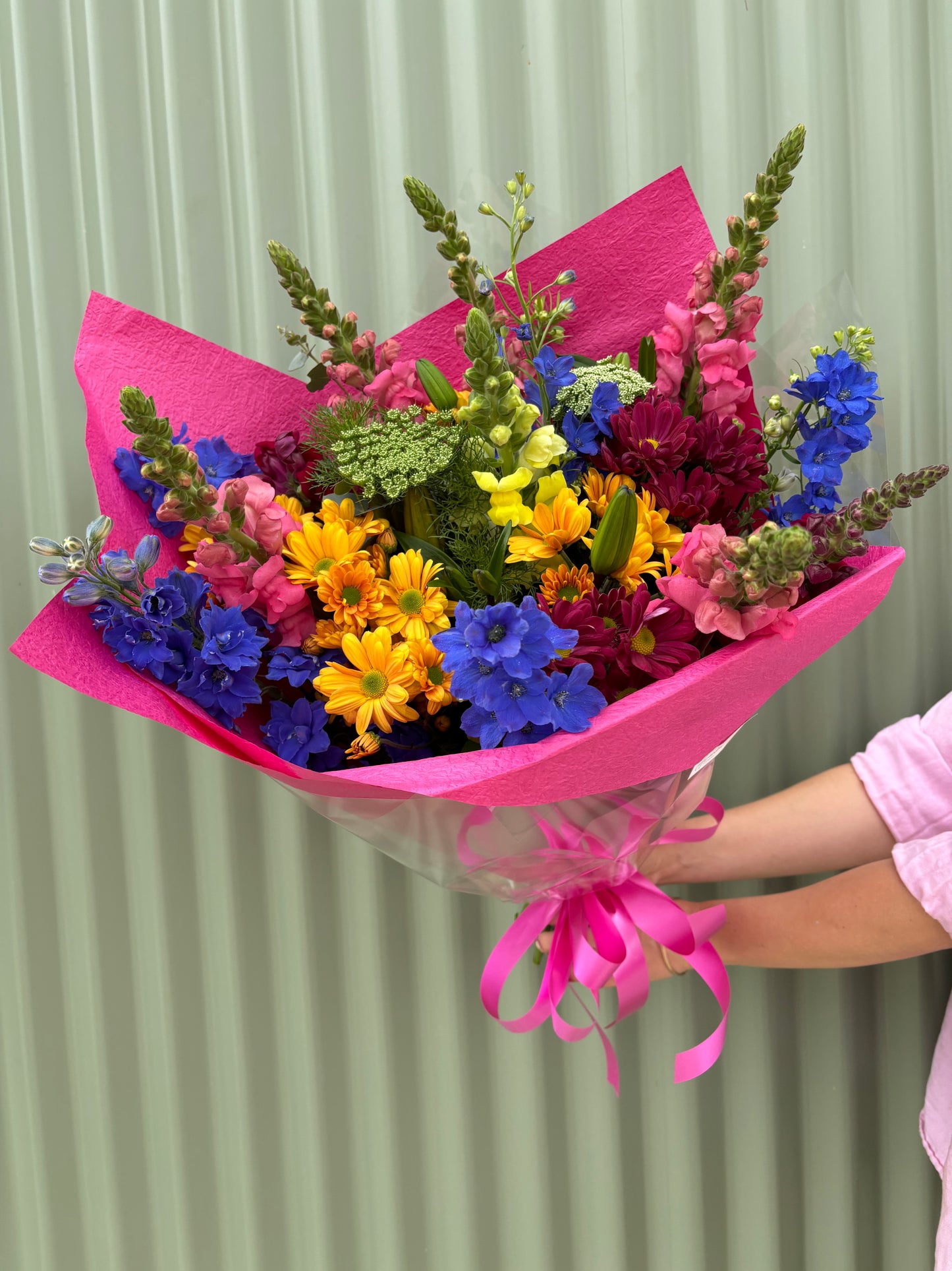 $50 Seasonal Posy - Bright