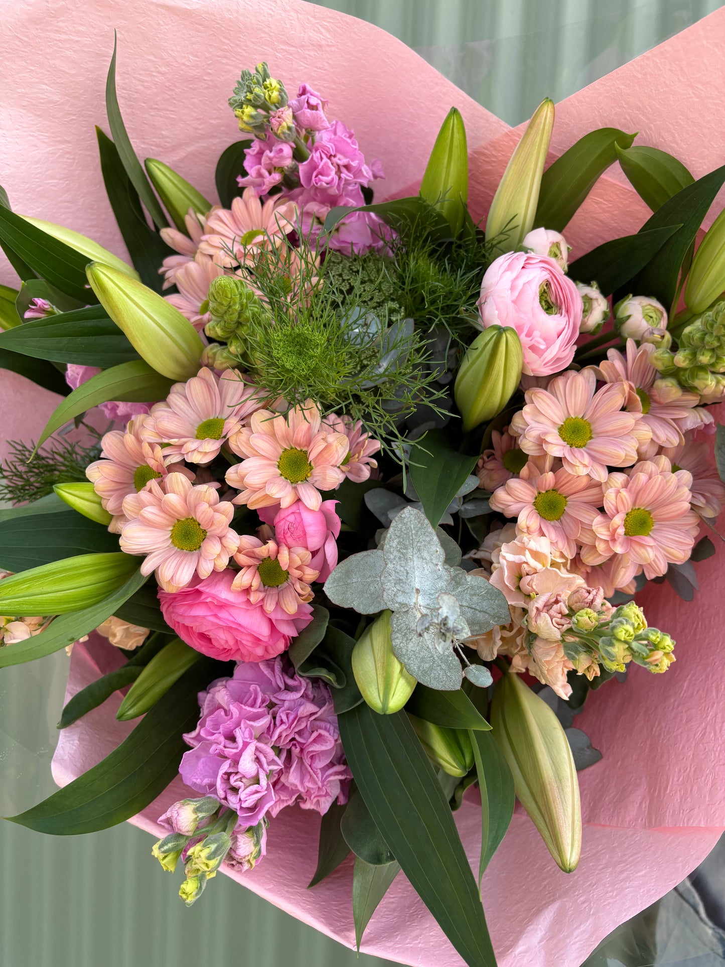$50 Seasonal Posy - Pastel
