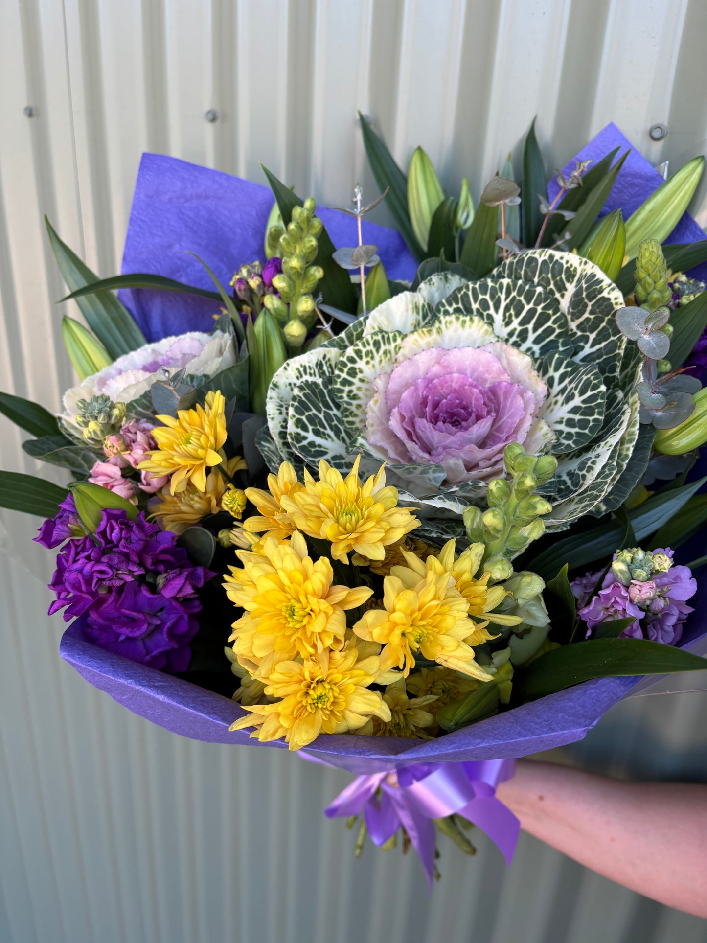 $50 Seasonal Posy - Bright