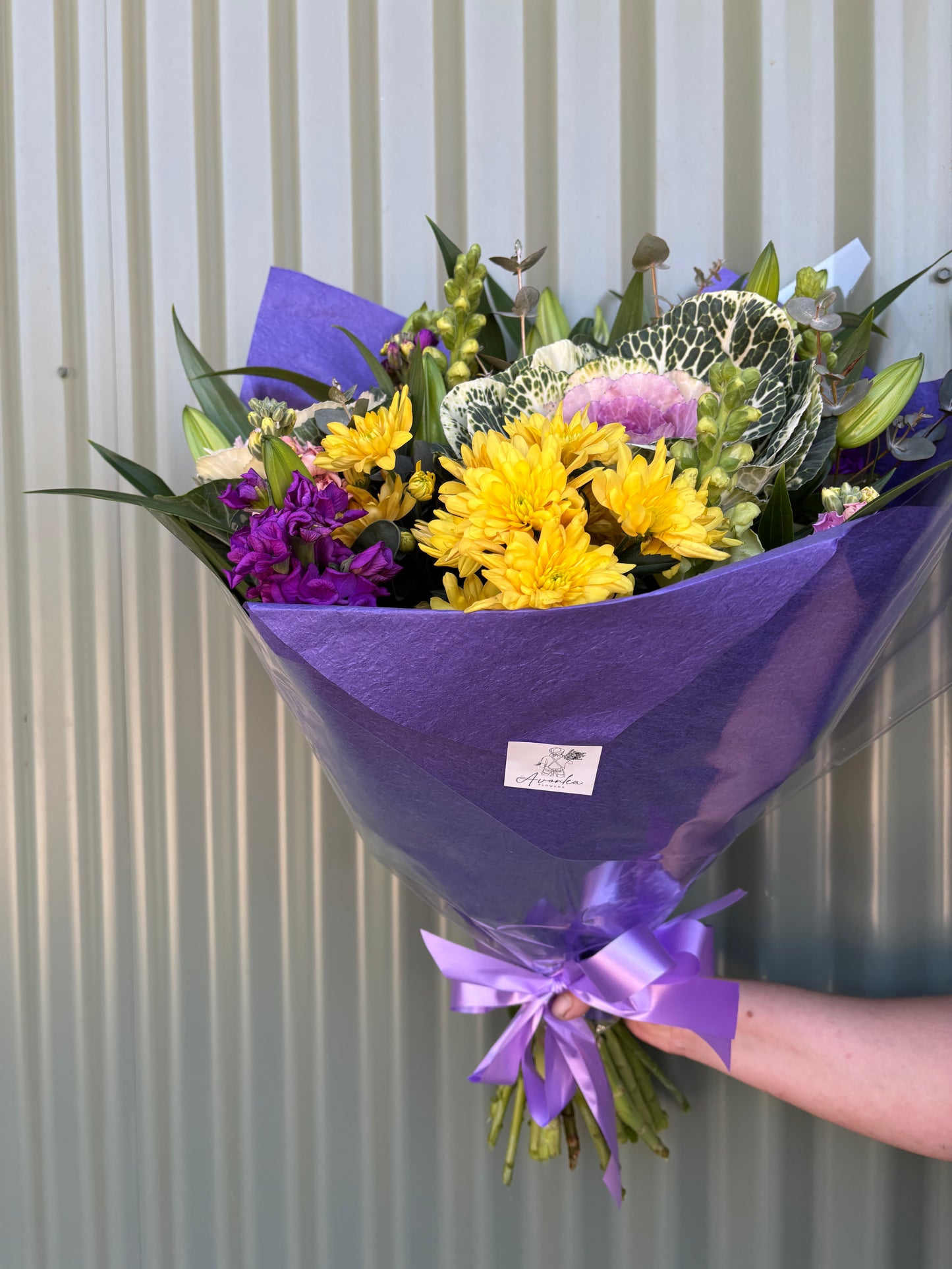 $50 Seasonal Posy - Bright
