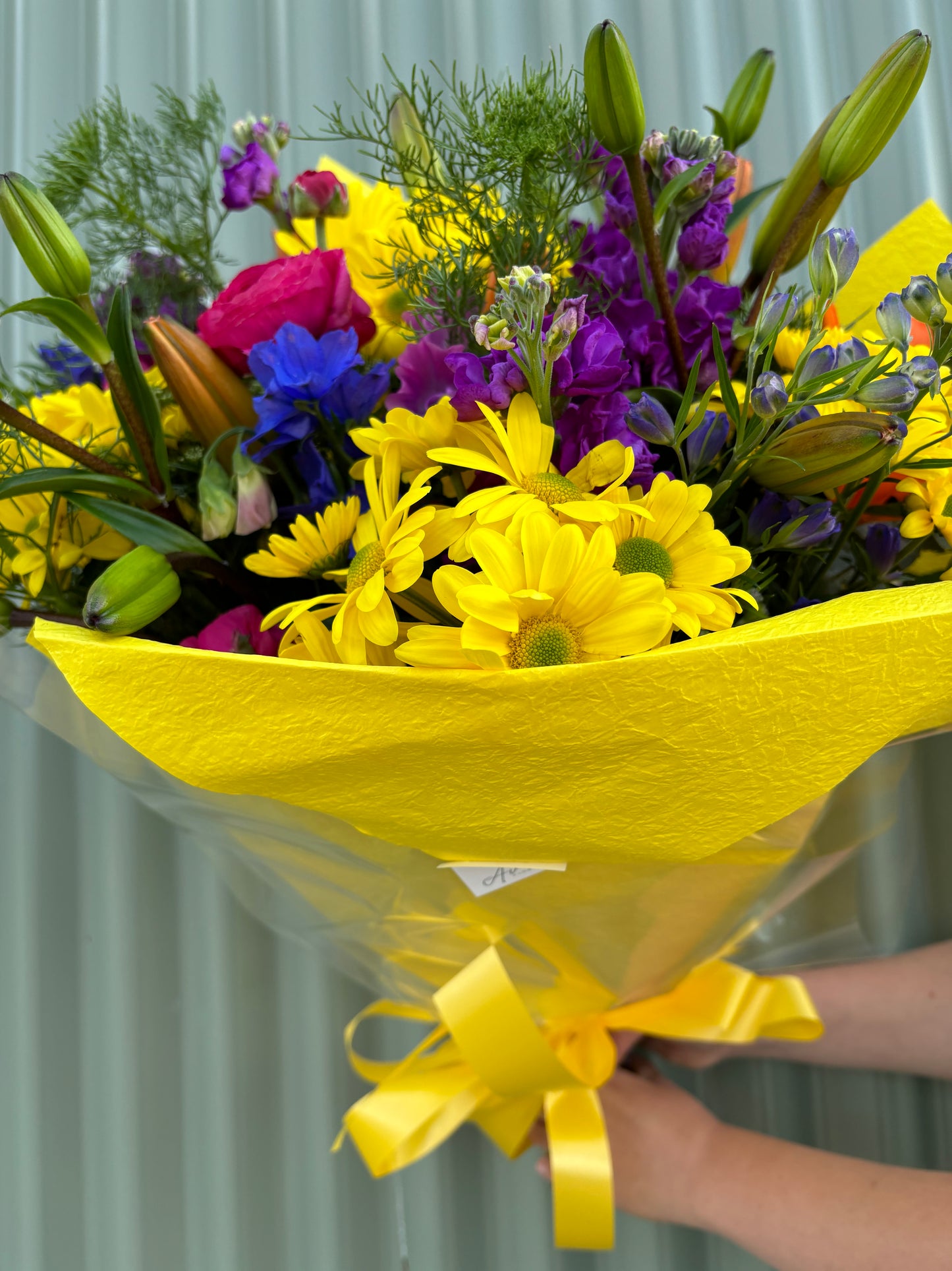 $50 Seasonal Posy - Bright