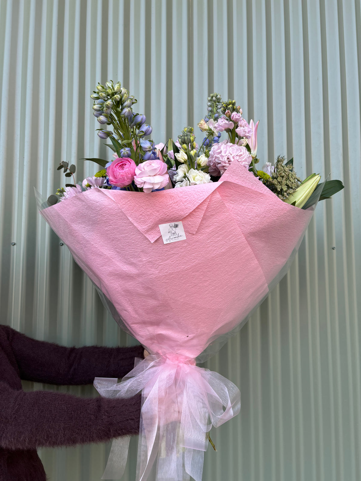 $100 Seasonal Posy - Pastel