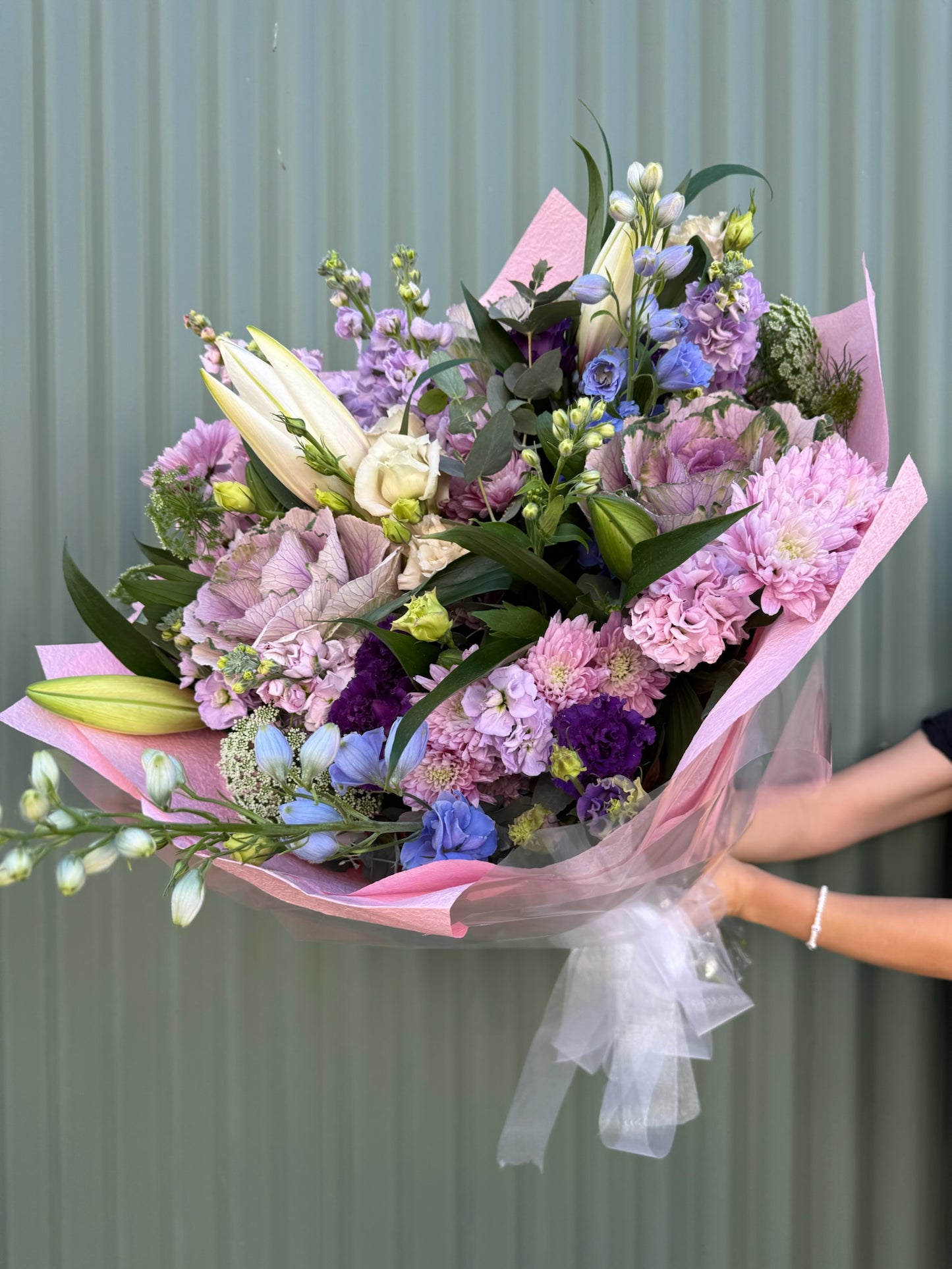 $100 Seasonal Posy - Pastel
