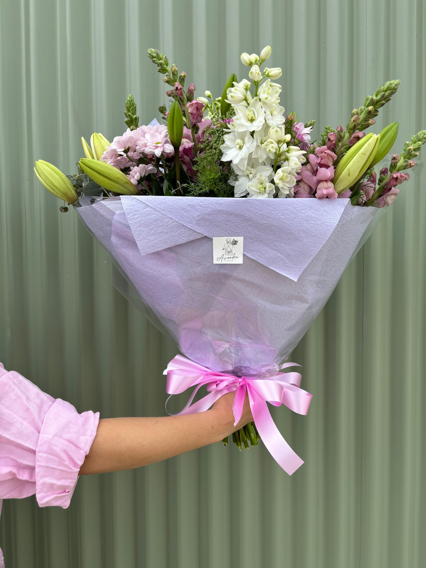 $50 Seasonal Posy - Pastel