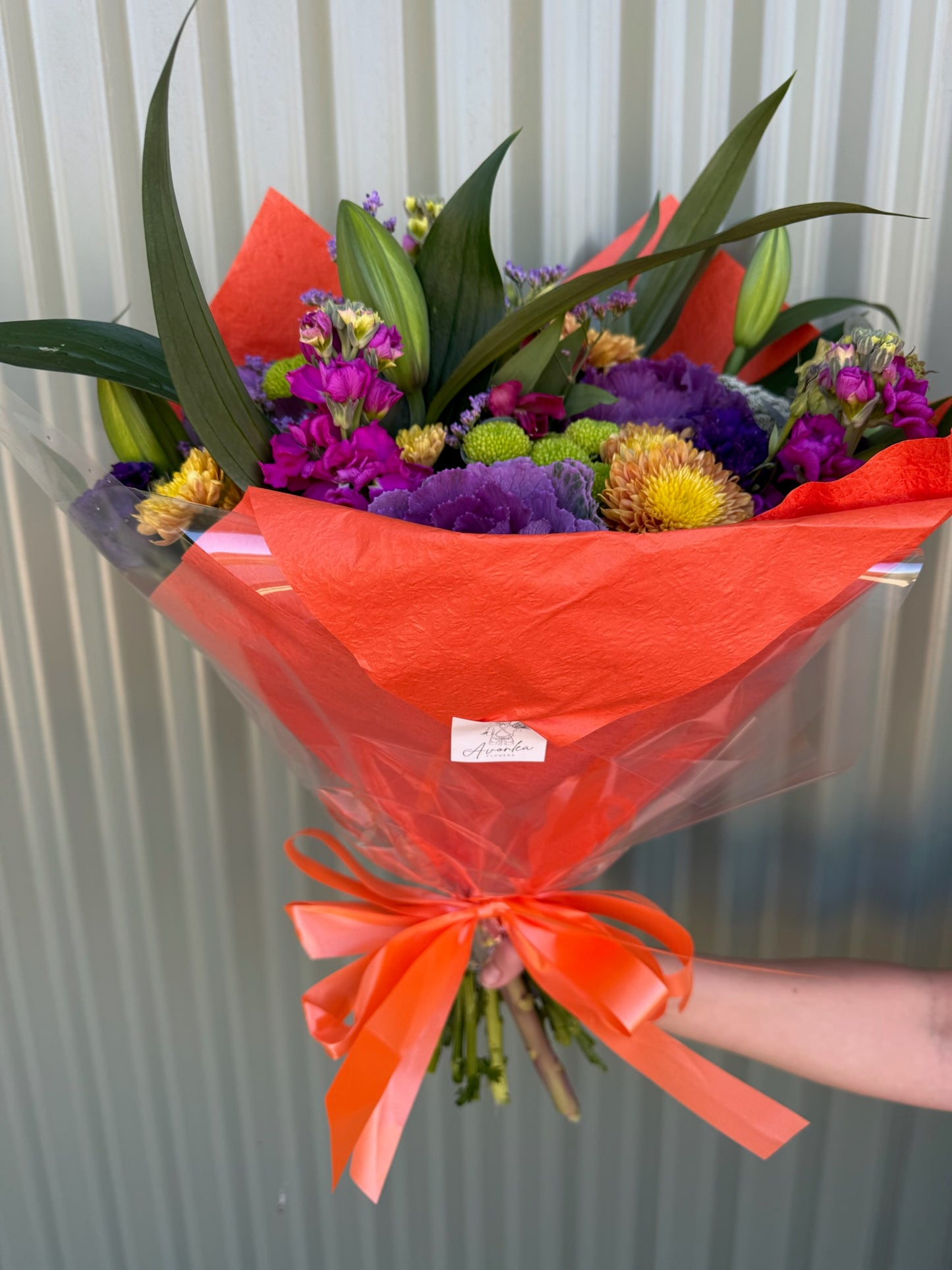 $50 Seasonal Posy - Bright