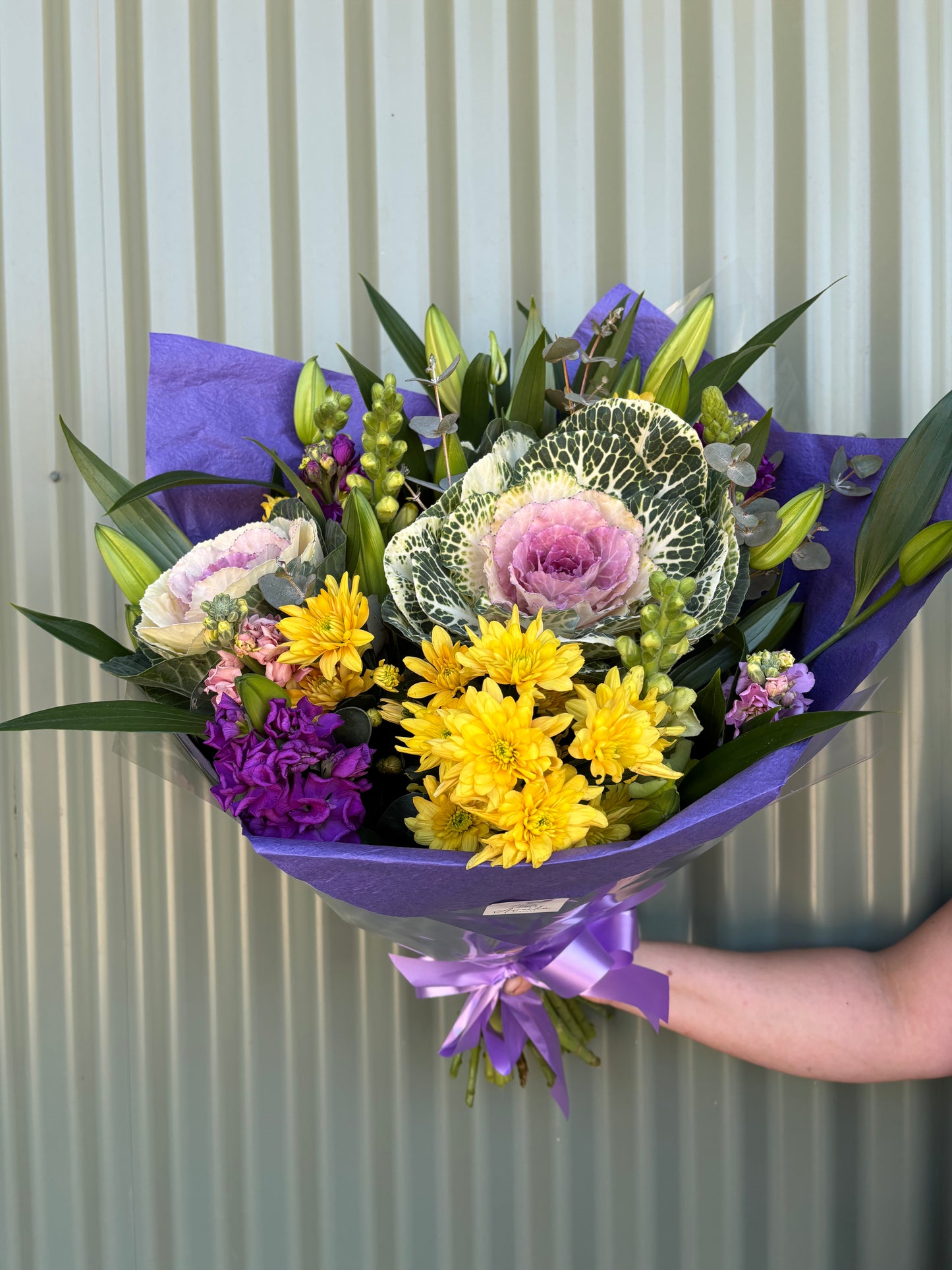 $50 Seasonal Posy - Bright