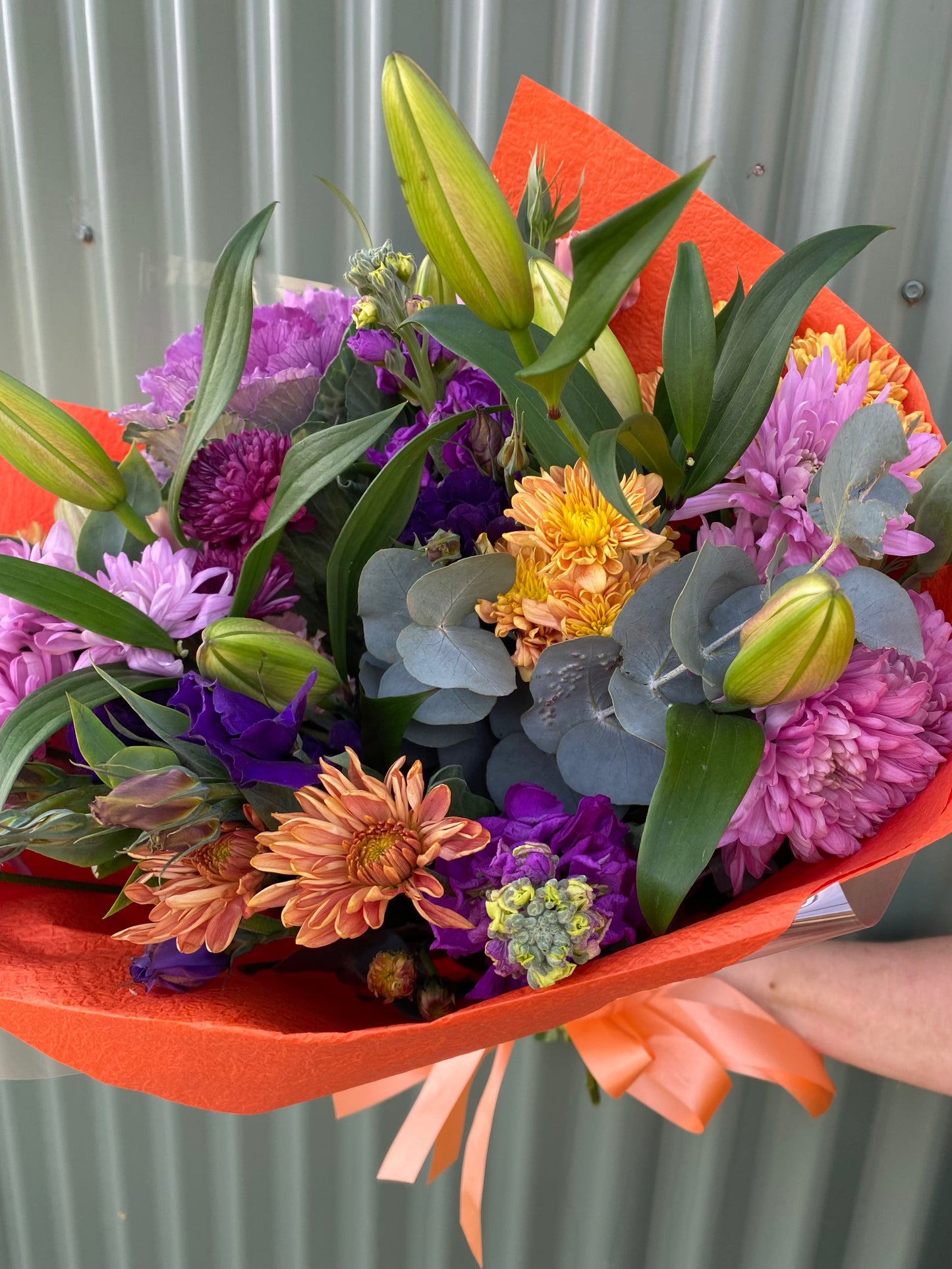 $50 Seasonal Posy - Bright