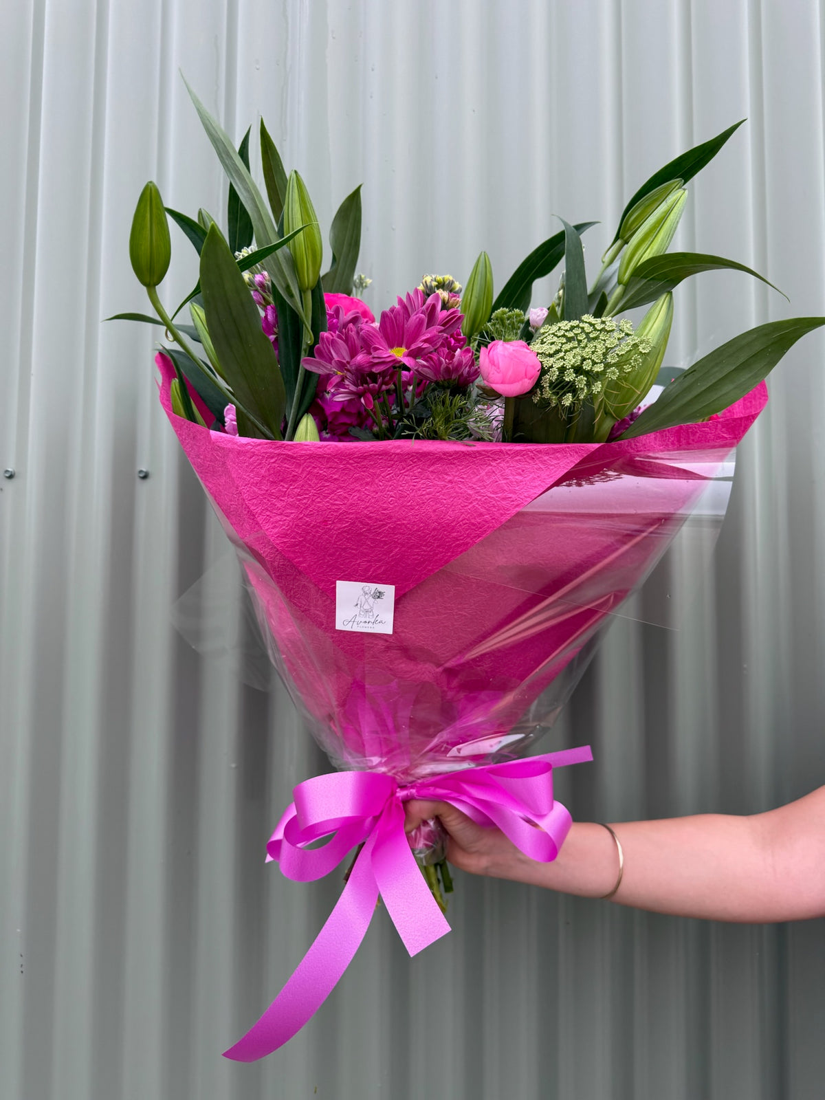$50 Seasonal Posy - Bright