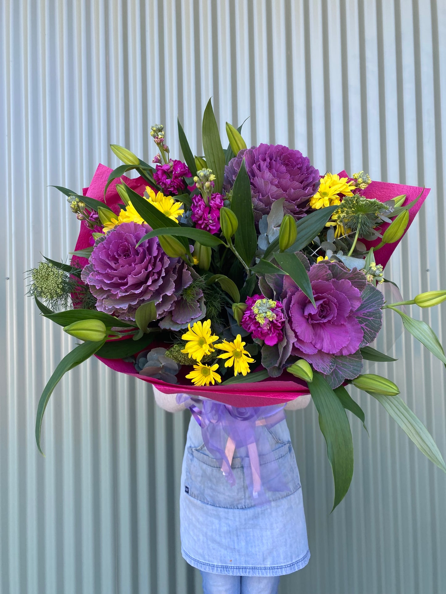 $100 Seasonal Posy - Bright