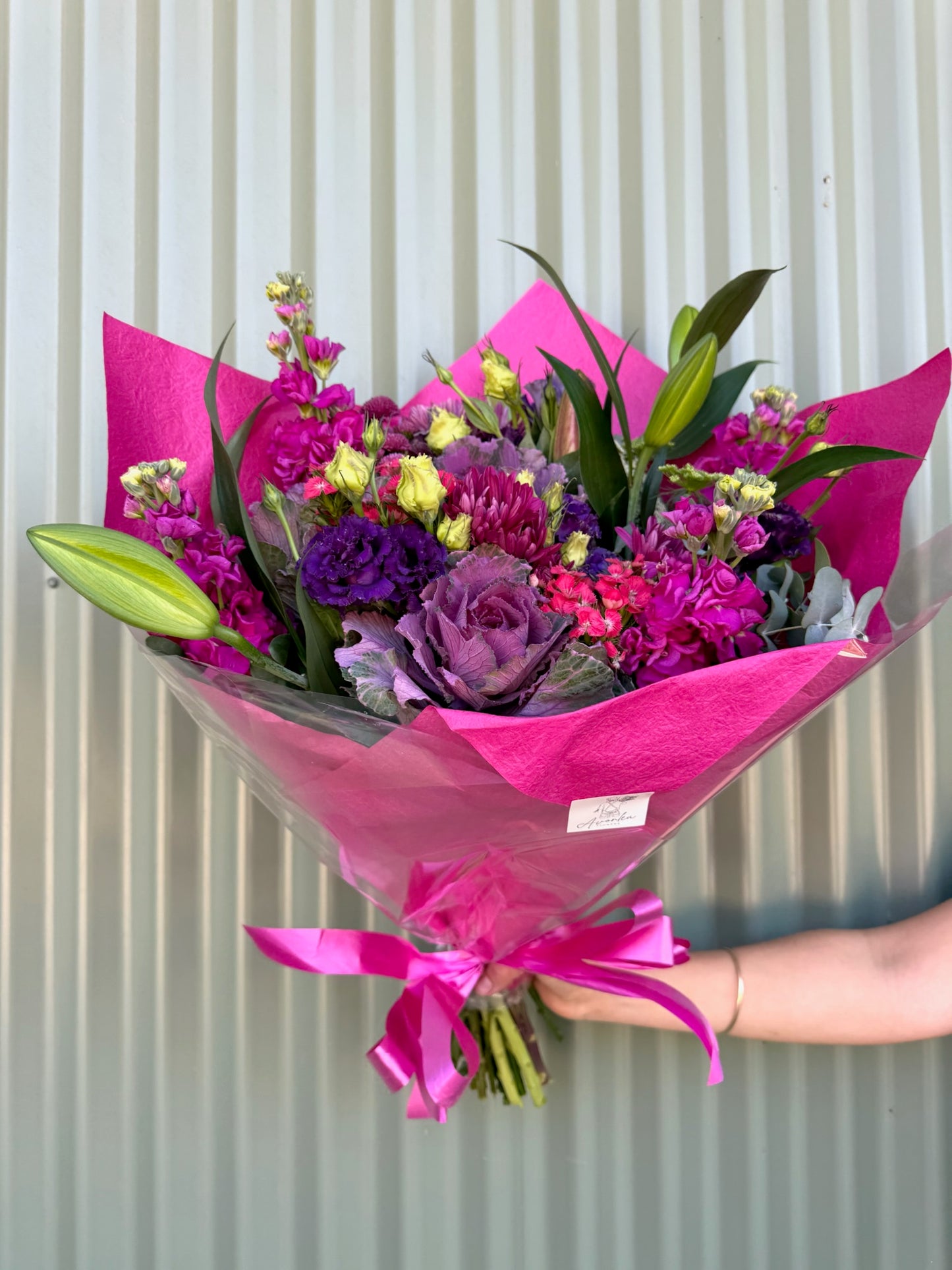 $50 Seasonal Posy - Bright