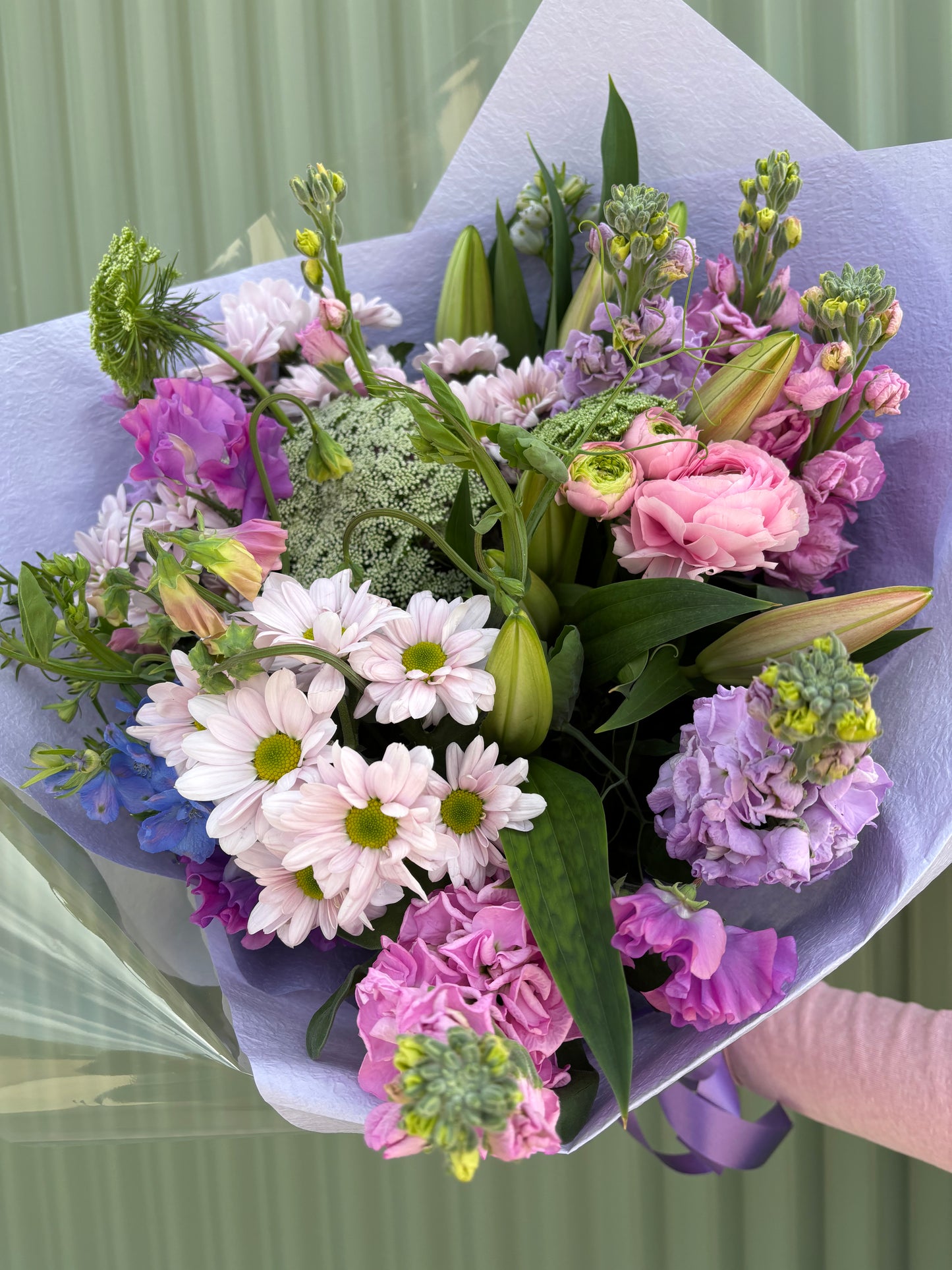 $50 Seasonal Posy - Pastel