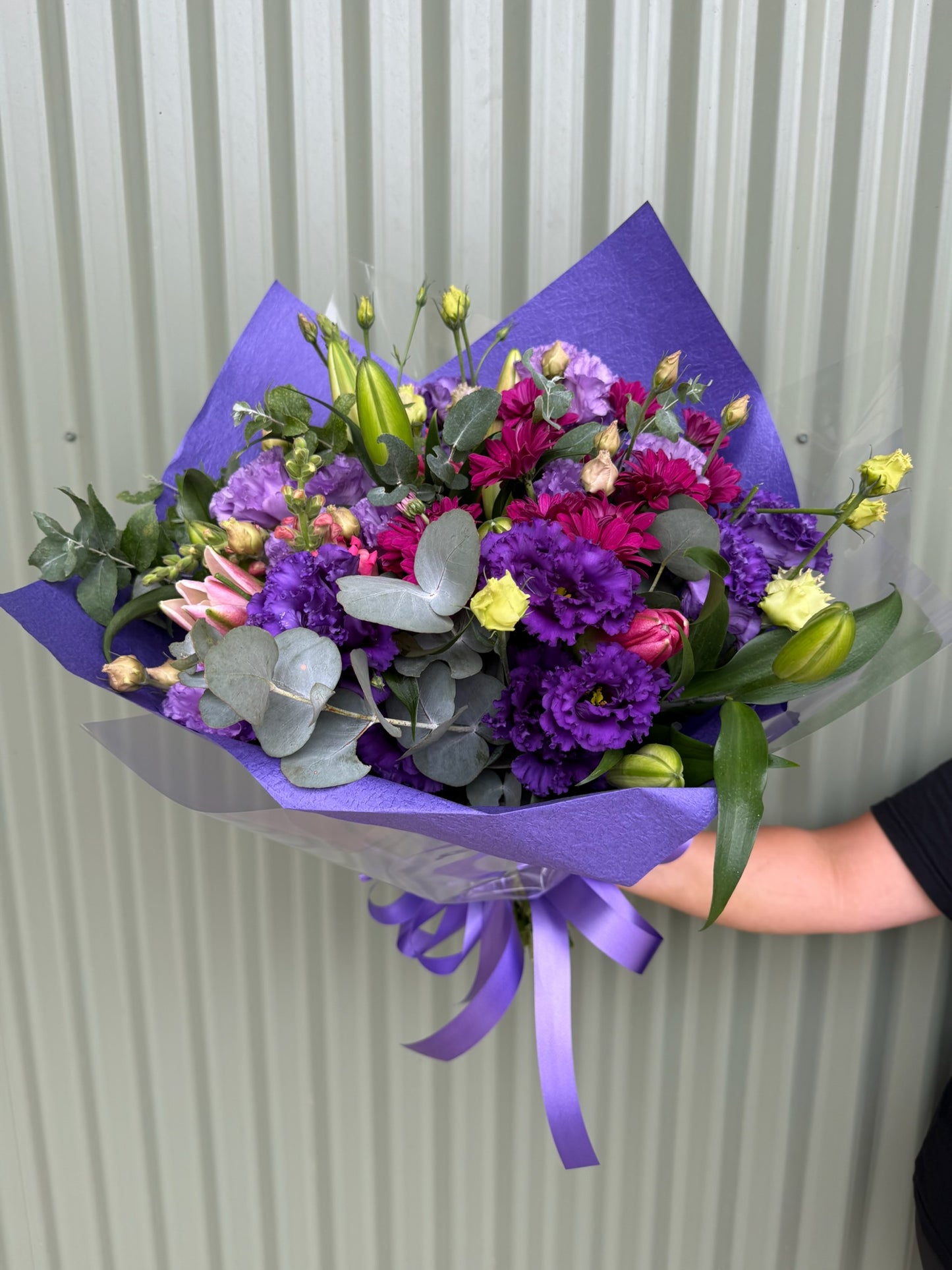 $50 Seasonal Posy - Bright