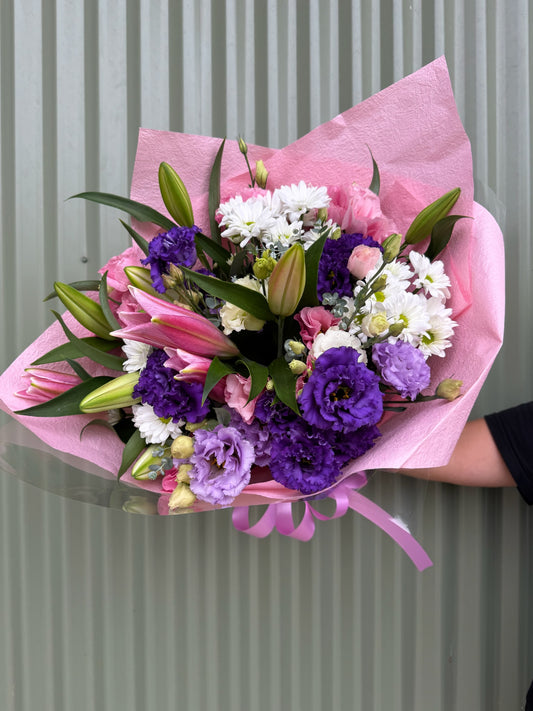 $50 Seasonal Posy - Pastel
