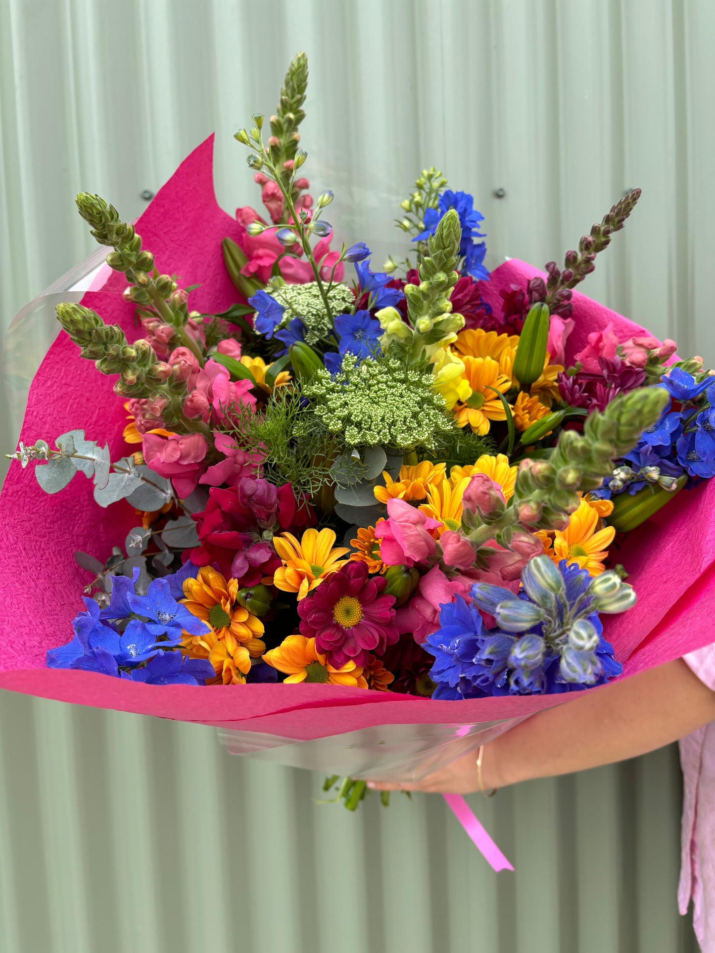 $50 Seasonal Posy - Bright