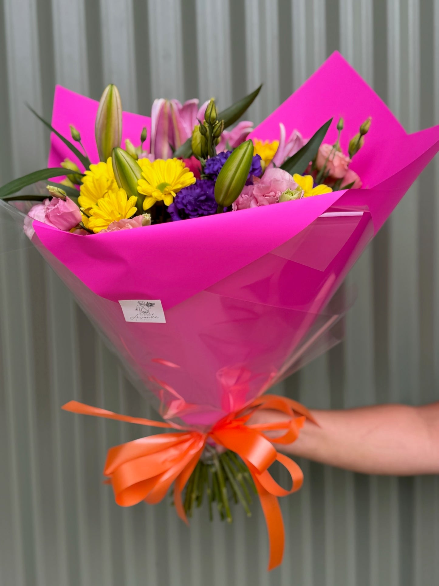 $50 Seasonal Posy - Bright