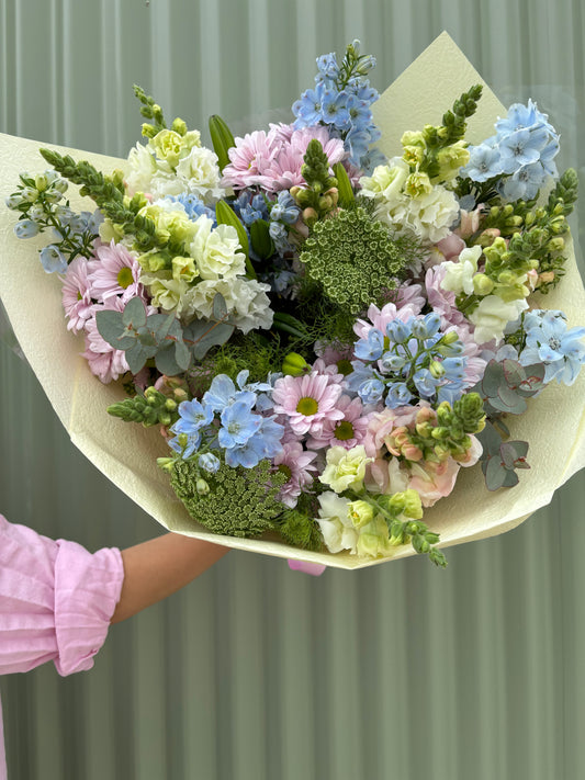 $50 Seasonal Posy - Pastel