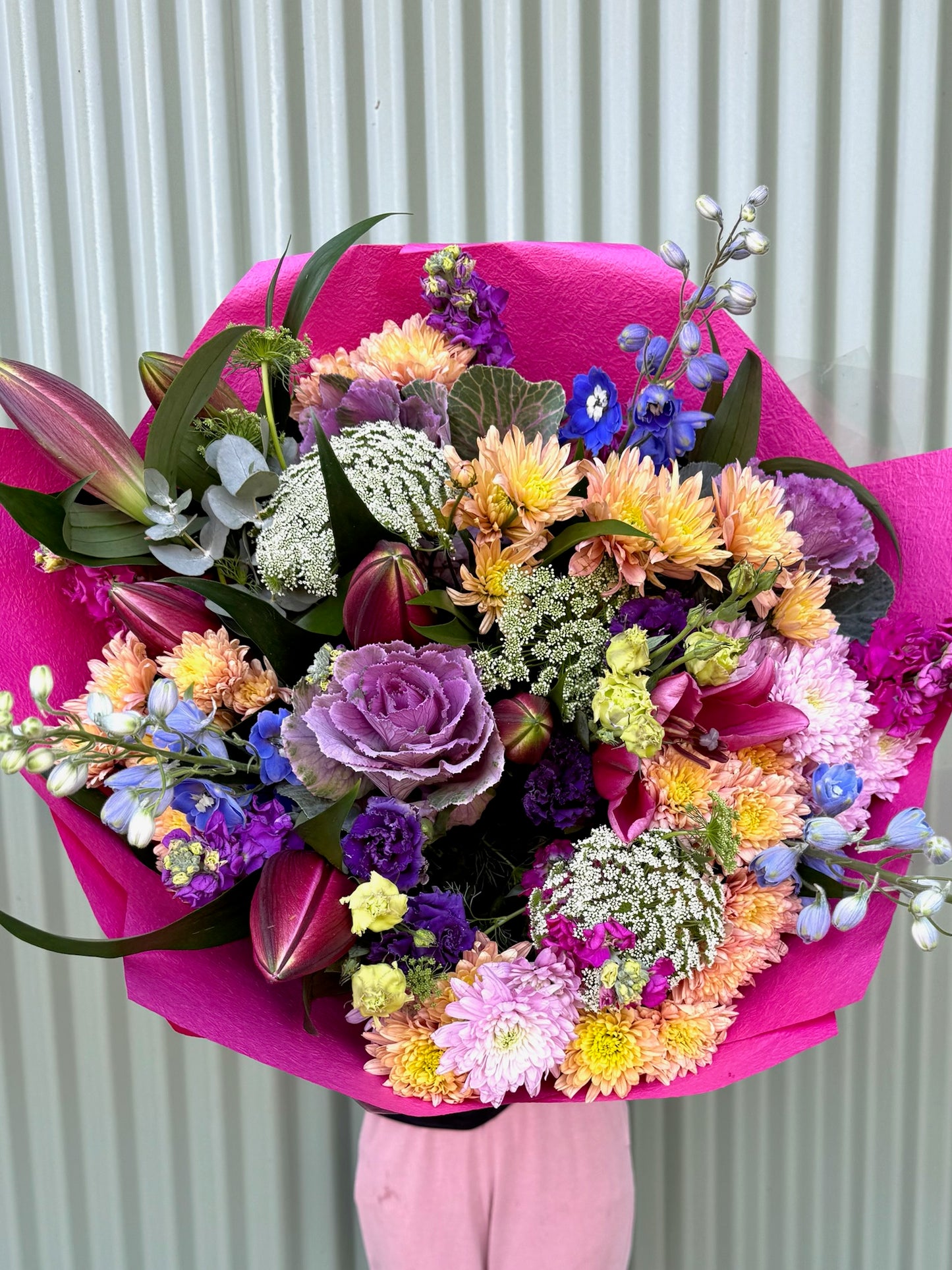 $100 Seasonal Posy - Bright