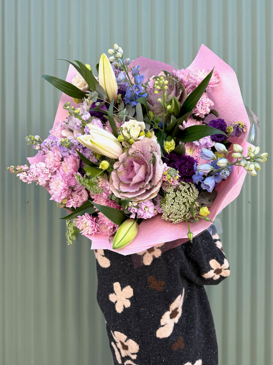 $100 Seasonal Posy - Pastel