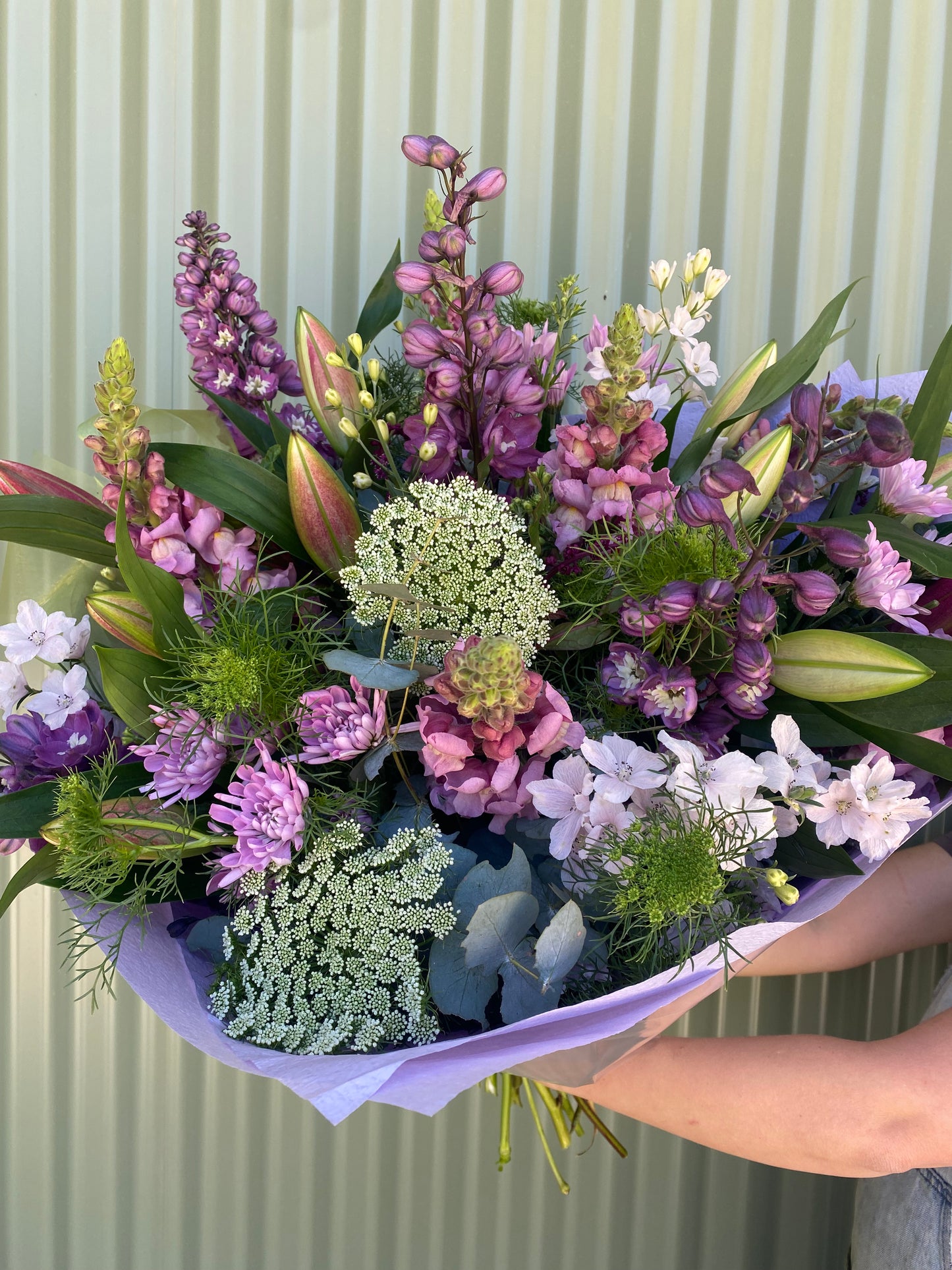 $100 Seasonal Posy - Pastel