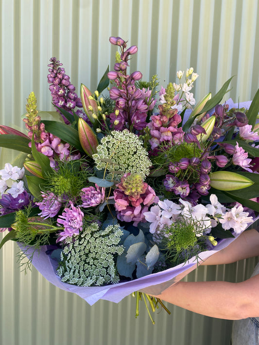 $100 Seasonal Posy - Pastel