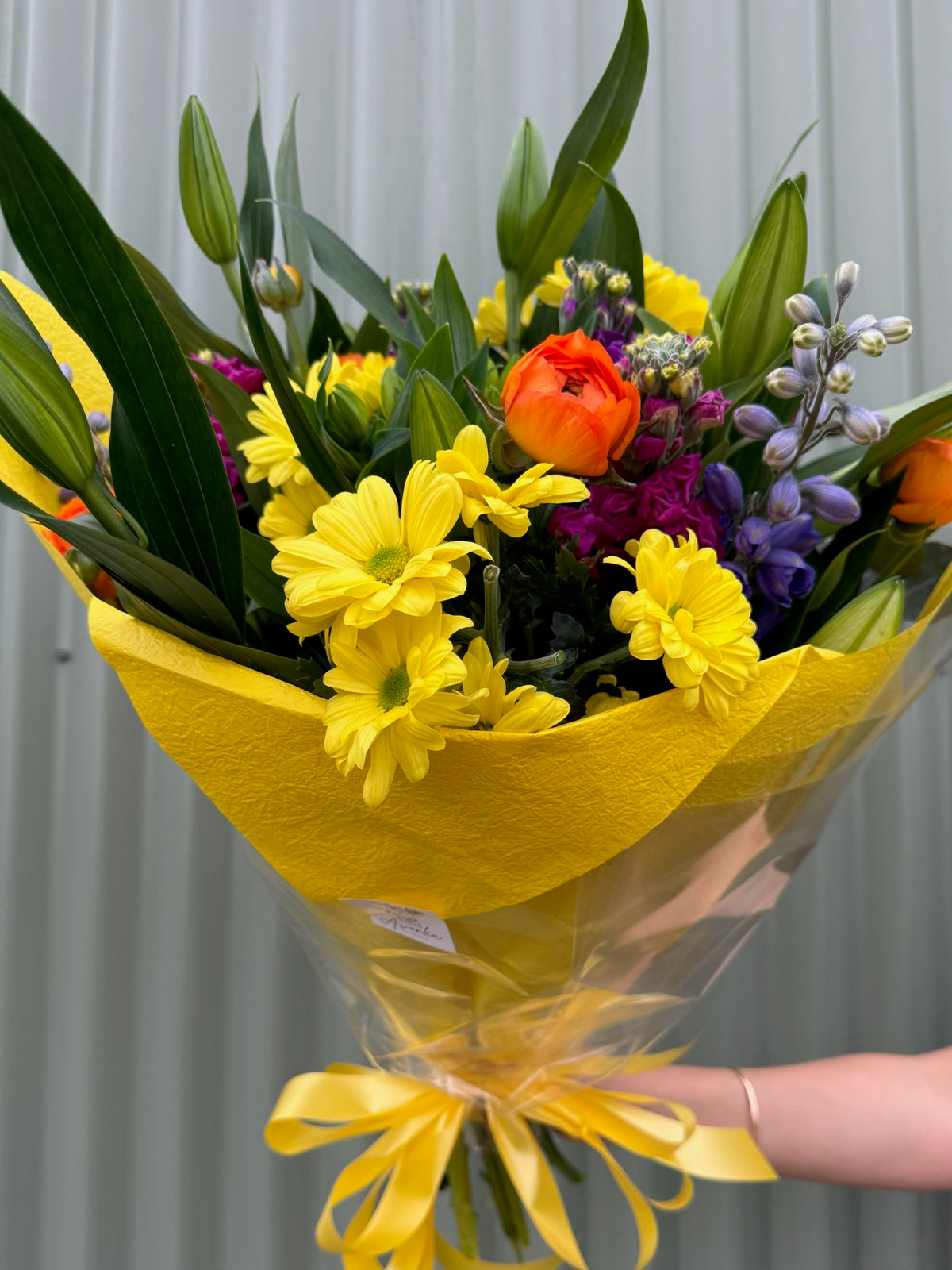 $50 Seasonal Posy - Bright