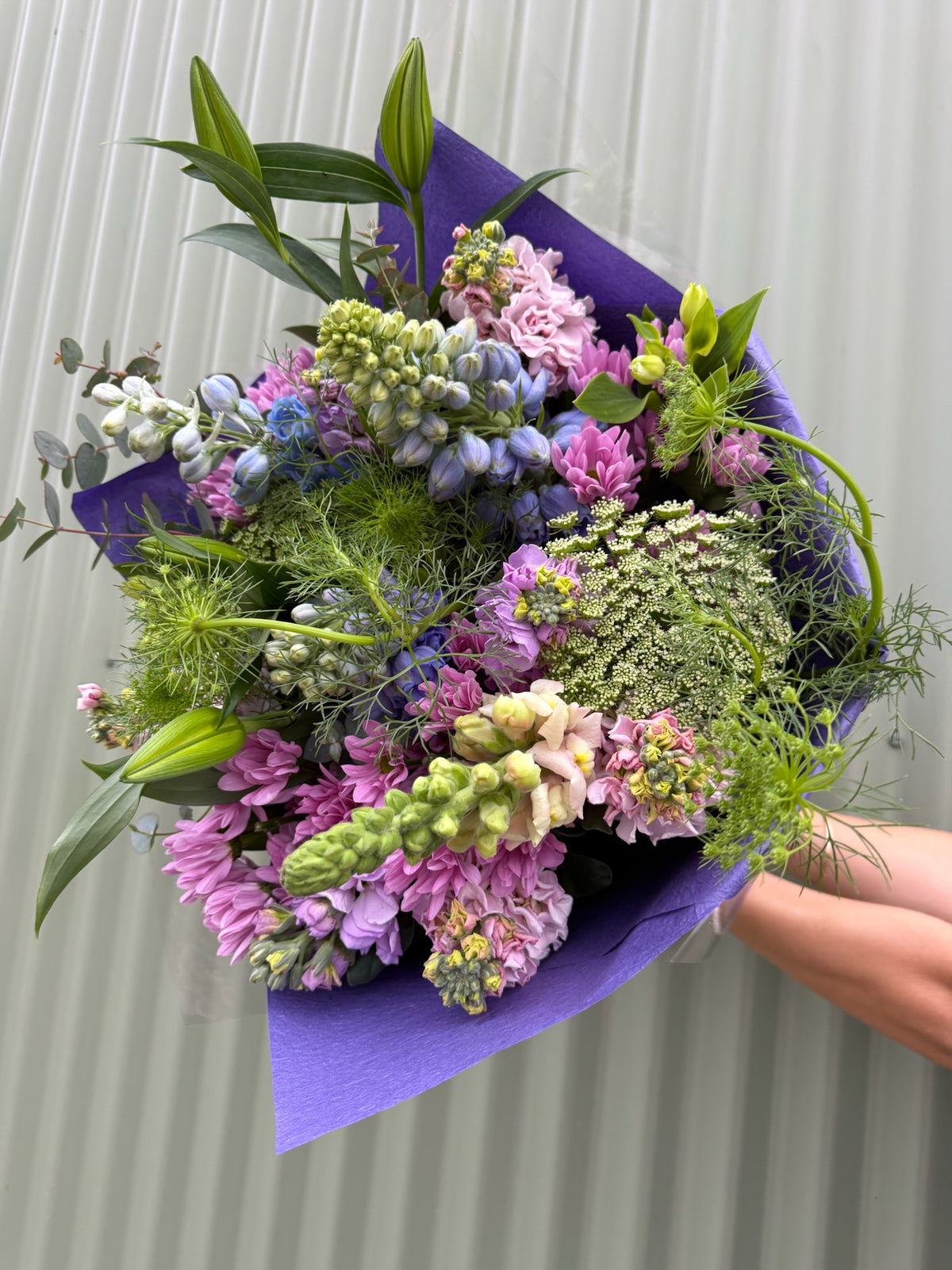 $50 Seasonal Posy - Pastel