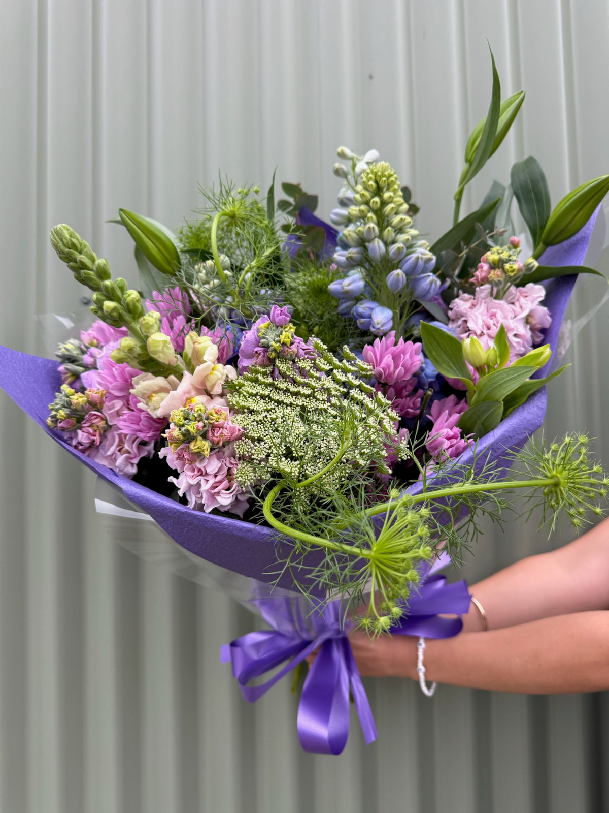 $50 Seasonal Posy - Pastel