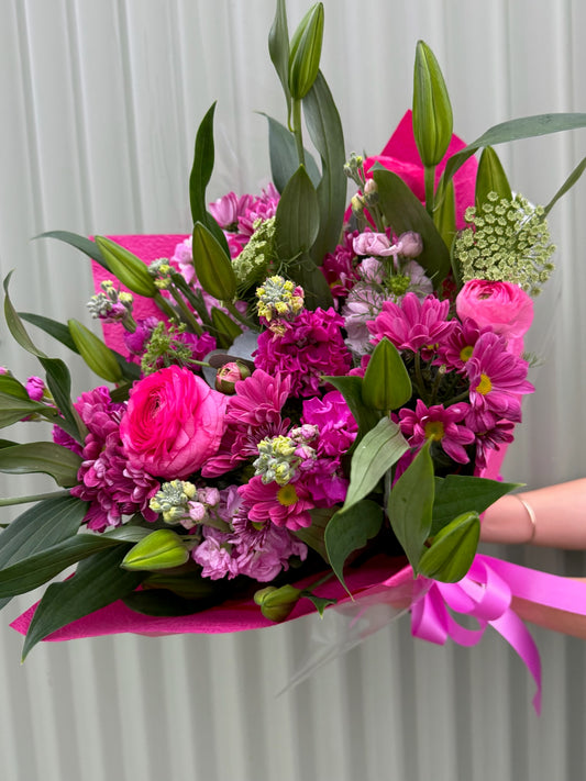 $50 Seasonal Posy - Bright