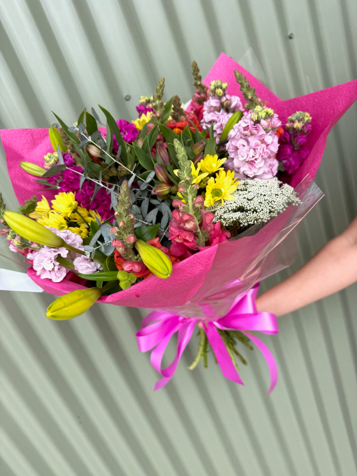 $50 Seasonal Posy - Bright