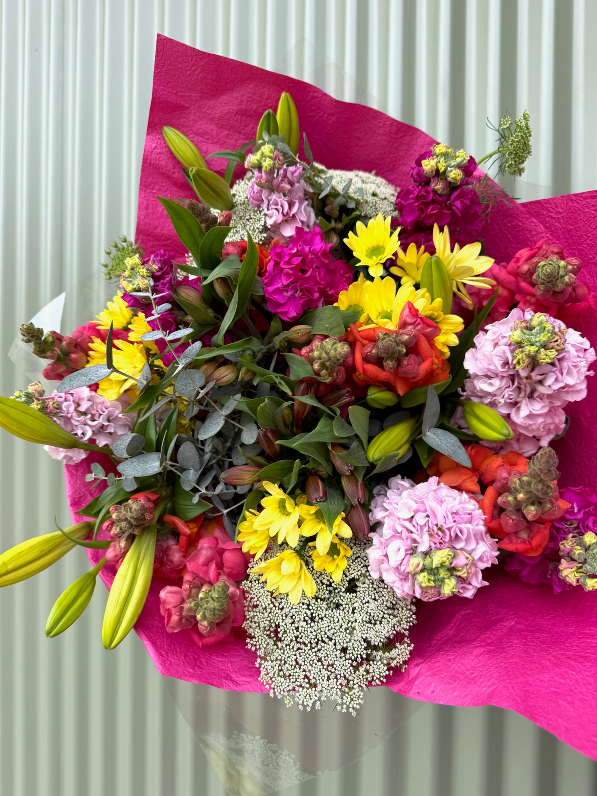 $50 Seasonal Posy - Bright