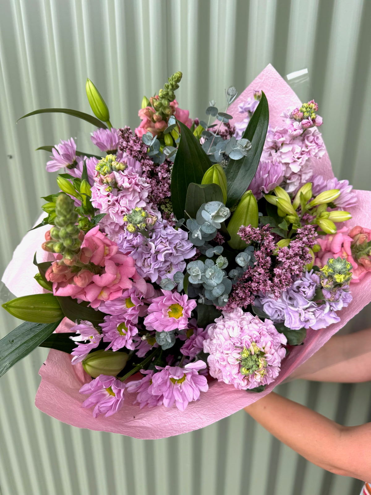 $50 Seasonal Posy - Pastel